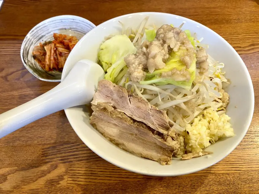 ガッツリ二郎系ラーメン ラーメンまぜそば 黄ぶた伝説 栃木県宇都宮市西川田本町2月8日オープンです